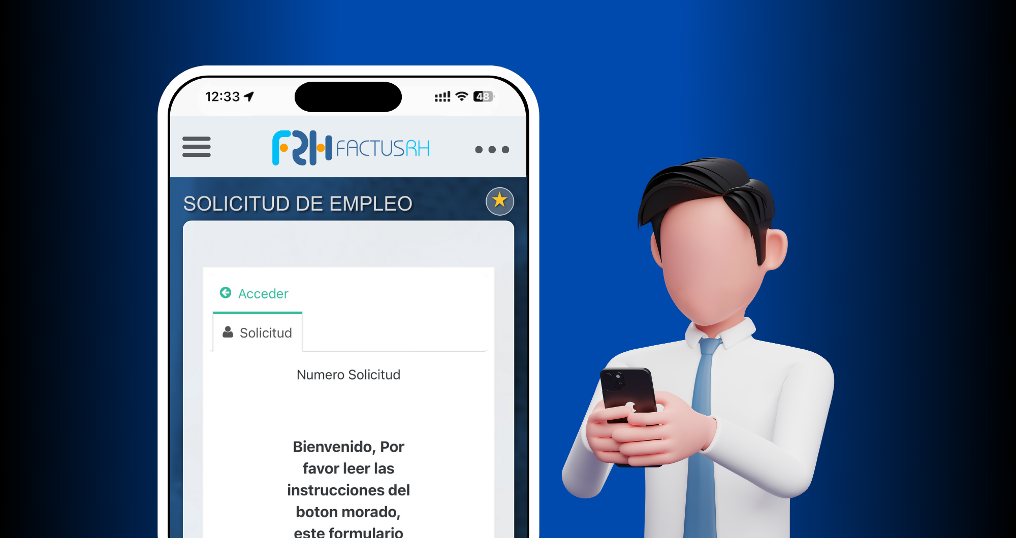 screenshot of FACTUS RH